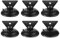 BinPhorm Herramientas de extracción de Bombillas,6 PCS Cambiador de Bombillas Negra Herramienta con Ventosa Ventosa para Quitar Bombillas