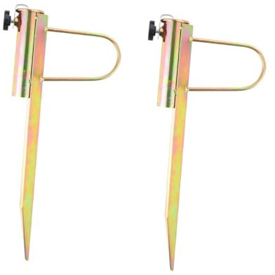 SEWOART 2 Piezas Soporte para Sombrilla De Playa Anclaje Resistente Barrena De Hierro para Playa Jardín para Usar o Piscina