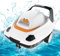 PoolyPoly Robot de Piscine Automatique, Aspirateur de Piscine sans Fil, Forte Puissance Nettoyeur de Piscine Électrique pour Piscines Hors Sol ou Enterrées Jusqu'à 80㎡, Blanc