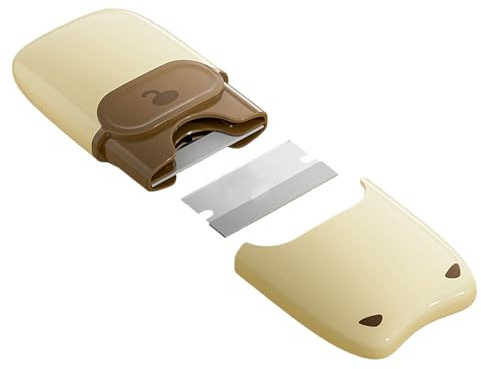 Rascador de Limpieza,Herramienta Raspador Metálico para Retirar Azulejos y Ventanas - Herramienta 2 en 1 Cortador Rasurador de Limpieza para Eliminar Pintura Pegatinas Masilla en Vidrio Pared Suelo Co