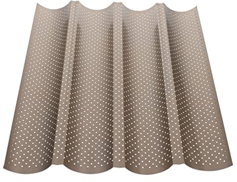 Toyvian Molde Para Hornear Pan Forma Bandeja Para Hornear Pan Francés De Cuatro Ranuras Multifunción