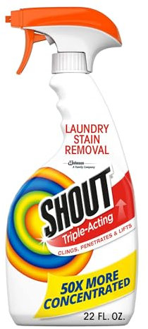 Shout Triple-Acting Stain Remover Spray, 22 Oz