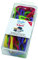 Läufer 69582 Rondella X-Band, elastische Kreuzbänder, Gummibänder Größen sortiert gemischt, Durchmesser 50-100 mm, 30g Dose, Gummiband bunt sortiert