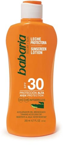 Babaria Leche Protector Solar Aloe SPF30-200 ml