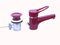 Waschtisch, Badewannen, Bad, Wasserhahn, Armatur, rot
