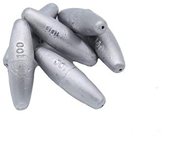 Plomb Olive Trou Passant 3 g Lot de 100