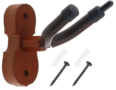 SG Store Support mural pour violon avec base en bois - Support pour violon à domicile et studio - Accessoires d'instruments à cordes