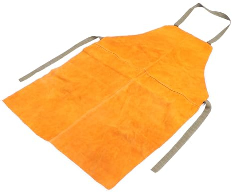 HOMSFOU Mandil De Soldador Delantal Protector De Resistente Chaqueta Soldadura Para Soldadores