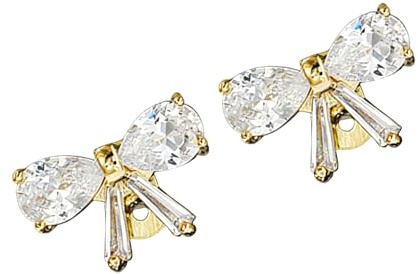 YROHGKPN Elegante clip para auriculares con forma de lazo inspirado en joyas de aleación para accesorios de auriculares de fijación segura del dispositivo