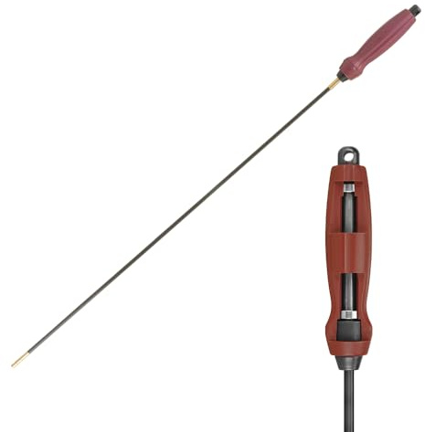 Tipton Deluxe Cleaning Rods .22-.26, 26 with Multiple Caliber Sizes and Lengths, Carbon Fiber Shaft and Hanging Hole for Cleaning, Maintenance and Gunsmithing