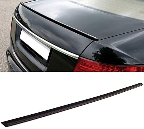 Tuning Fanatics Heckspoiler Lippe Kofferraum Heckspoiler für Mercedes W211 Limo, Schwarz, Polyurethan (PU), Selbstklebend