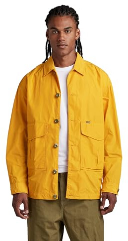 G-Star Para Hombre Sobrecamisa Worker Oversized, Amarillo (dull yellow D22924-D296-1213), L