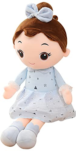 ISAKEN Muñeca de Tela para Bebé, Felpa del Animal Relleno de Juguetes, Historieta de Muñeca de Peluche de Juguete de Felpa Boda, Juguete de Peluche para Niñas