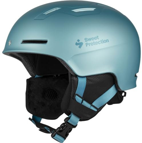 Sweet Protection Unisex-Youth Winder Helmet JR, Glacier Blue Metallic, S
