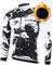 UGLY FROG Radtrikot Winter Thermo Fleece Herren Langarm - Rennrad Trikot Herren Reißverschluss mit Taschen M für Außentemperatur 5-15°C