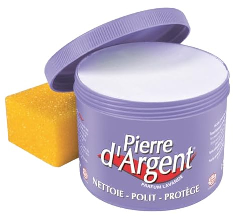 QUAILITAS Natural Detergent [300g/Lavender] Multipurpose Kitchen Cleaner Paste for Cleaning Tile, Saucepan, Cooker, Decomposable Detergent with Cleaning Sponge – Household Cleaners