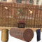 Rollo de valla de bambú para balcón, pantalla de privacidad, persianas enrollables retro para jardín, patio, villa, restaurante, hotel, parasol impermeable con protección UV