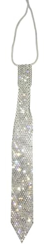 XINYIN Gargantilla Con Diamantes De Imitación Brillantes Collar Lujo Con Cristales Corbata Para Mujer Joyería Boda Y Damas Corbata Vestido