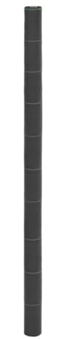 Frdhee Non-tissé de protection des plantes, anti-mauvaises herbes, noire, 2 x 100 m, polypropylène, anti-mauvaises herbes