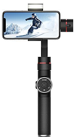 ZM V5 3-Axis Handheld Camera Smartphone Gimbal Stabilizer for iPhone Xs XR X 8 7Plus Samsung S9 S8 Xiaomi GoPro Action Camera