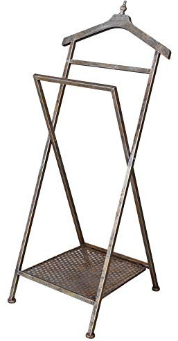 Herrendiener Landhausstil Stummer Diener Braun aja289 Palazzo Exklusiv