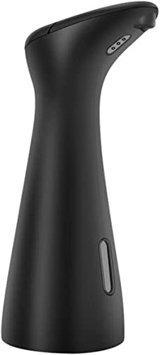 Dispensateur De Savon Noir Matt, Distributeur De Savon Automatique Capteur Infrarouge Intelligent Pompe Mains Libres Dispensateur De Savon Liquide Sans Pression Dispensateur À Induction Automatique À