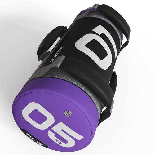 Atletica Power Bag | 5-25 kg | Premium-Qualität | Vielseitiges Functional Training Equipment | Außenhülle aus ultrastabilem PVC | Metallsand-Füllung Größe 5 kg