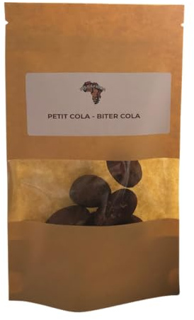 6 nueces de pequeño kola africano – Semillas secas tradicionales – 6 unidades