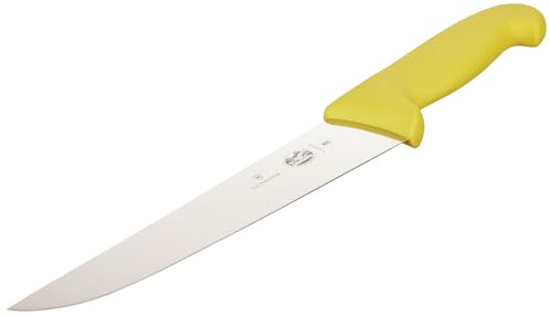 Victorinox, coltello da macellaio Fibrox, giallo, lunghezza: 23 cm, 5.5208.23