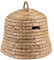 SIDCO Bienenkorb großer Bienenstock Stroh geflochten mit Einflugloch XXL Korb ca. 42cm
