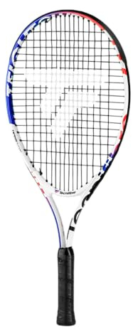 TECNIFIBRE Tennisschläger Junior – T-Fight Club 19, weiß, blau und rot