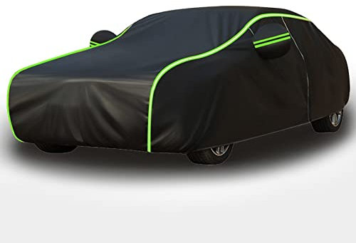 Autoabdeckung Vollgarage füR VW EOS (2006-2015), Auto Abdeckplane Wasserdicht, Autoplane Outdoor, Autoabdeckung Winter Frontscheibe, Oxford-Stoff, Atmungsaktiv ( Color : 2 , Size : with Cotton )