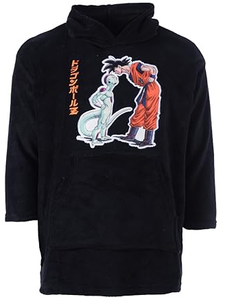 Dragon Ball Z Couverture Sweat a Capuche pour Hommes, Velours Doux Sweat Shirt Maison Cadeau pour Hommes et Adolescents | Taille XXL