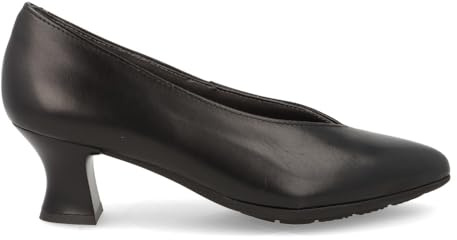 PITILLOS - Salón clásico Piel Ancho cómodo - 10854 para: Mujer Color: Negro Talla: 37