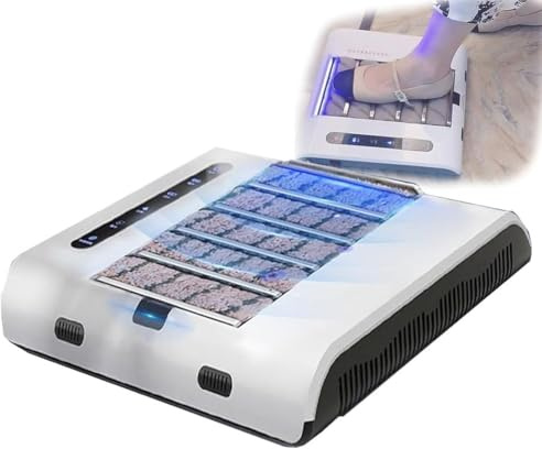 XINRISHENG Lucidatrice Automatica per Scarpe con sensore a induzione, Macchina elettrica Ricaricabile per la Pulizia delle Suole 1000PA aspirazione, Pulizia Rapida in 5 Secondi