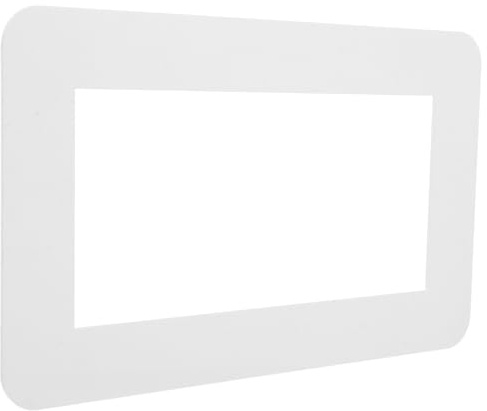 Beatifufu Adhesivo Protector para Placa Frontal de Interruptor Doble 173X86 MM, Cubierta Acrílica Decorativa para Enchufe de Pared, Pegatina para Decoración y Protección en Interiores