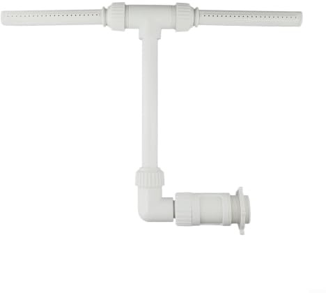 Spruzzatore a fontana a cascata progettato per piscine interrate con doppio flusso regolabile e funzione di regolazione manuale dell'altezza