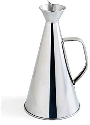 Quid 7694003 Huilier en Acier Inoxydable Transparent 15 x 15 x 30 cm 75 cl