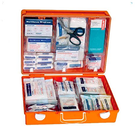 Holthaus Medical Erste-Hilfe-Koffer MULTI Verbandskasten Notfallkasten, 40x30x15cm, ÖNORM Z 1020 Typ 2