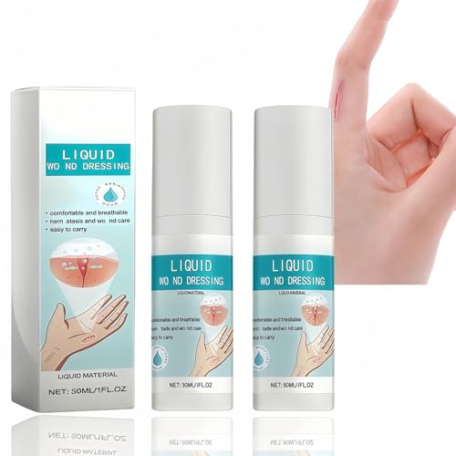 2PCS Skin Liquid Plaster Spray,Liquid Wound Dressing,Li/quid Plaster,Waterproof Spray Pl/asters for Wounds,Quick-Drying Dressing,Wo/und Sp/ray,Sp/ray Pla/sters for Wou/nds,Li/quid Plas/ter for Wou/nds