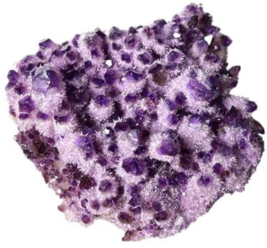 IDUTQUMW Amethyst Crystals, Cluster Amathesis Crystal, Raw, Geode Cave and Stones Gemstone,50~100g