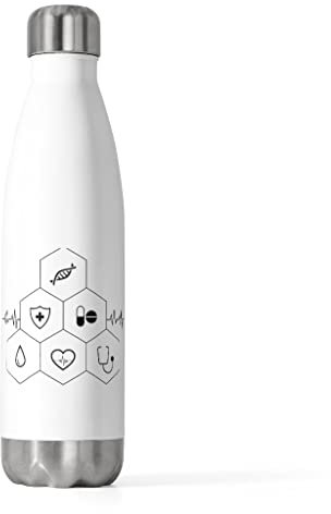 20oz Insulated Bottle Humorous Pharmacist Pharmacology Medicine Technologist Novelty Pharma Assistant 20oz