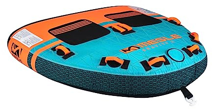 Mesle Bouée Tractée Gravity 2-3 Personnes, Gonflable Bouée Bateau & Jet Ski Nautique, Bouée Tractable Nautique pour Enfants & Adultes