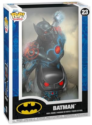 Funko Pop! Portada de cómic: DC - Batman: Murder Machine - Figura de Vinilo Coleccionable - Idea para Regalo - Producto Oficial - Juguetes para niños y Adultos - Fans de los Dibujos Animados