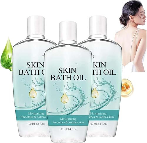 Skin So Soft Original Badeöl, Soft Skin Original Badeöl für Frauen, Feuchtigkeitsspendend, glättend und geschmeidig für trockene oder raue Haut