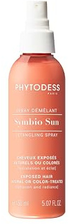 Spray Démêlant SYMBIO SUN - Soin Cheveux Exposés Naturels ou Colorés 150ml - Hydratation, Éclat et Protection Solaire