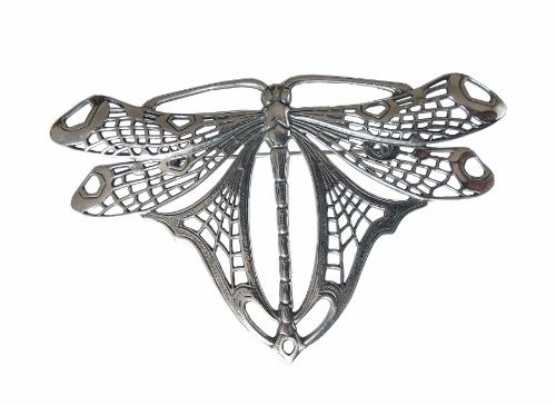 Brosche Libelle 925 Silber Jugendstil