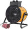 SIAL Industriell Heizlüfter 5000W - Elektrische Heizung - Heizstrahler Bauheizer - Heizgebläse Für Garagen, Werkstätten, Baustellen - D5 - Gelb