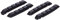 XLC Unisex – Erwachsene Bremsschuhe Ersatzbremsgummi BS-X07 4er Set 72 mm, Schwarz
