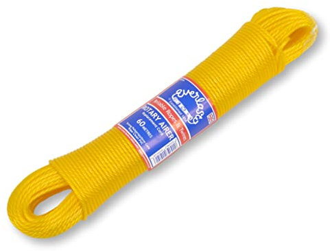 Everlasto Yellow 50m PVC Rotary Replacement Line Clothes/Washing Line